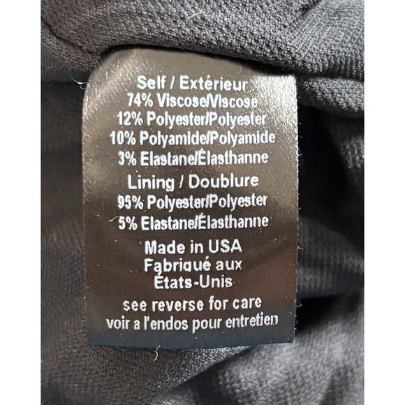 Caroline Constas Metallic Leopard Print Dress Midi Sz Lg Romantic Luxury Sexy - Picture 10 of 10